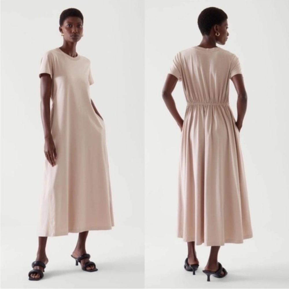 Cos Elasticated t-shirt dress